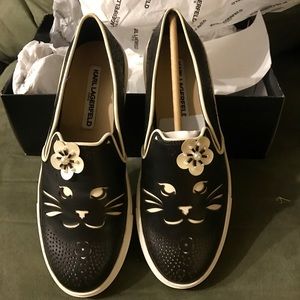 Karl Lagerfeld Edison slip on shoes